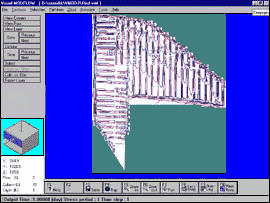 Пример расчета дренажа в программе VISUAL MODFLOW